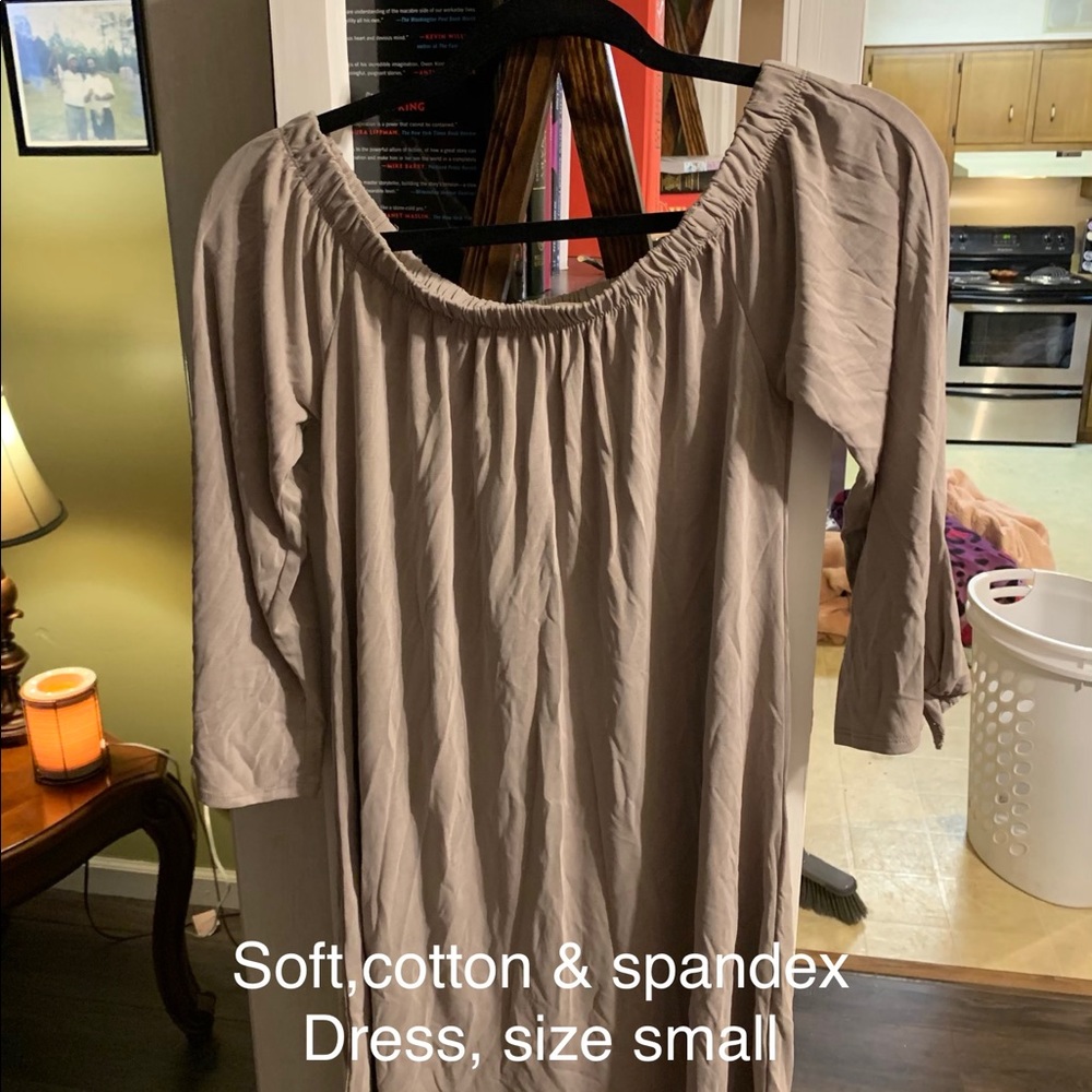 Long Sleeve off shoulders dress Dreamy Soft